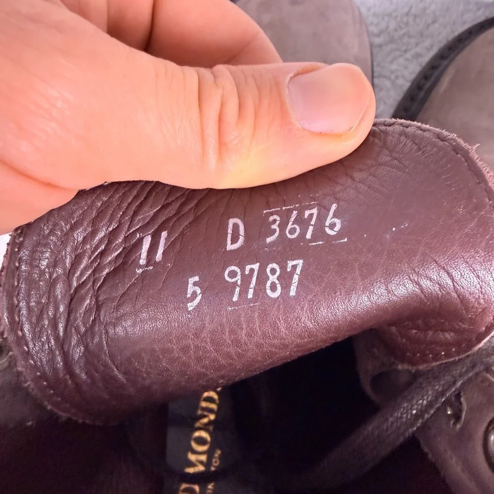 Allen Edmonds‎ Surrey Men's Boots Outsole Cap Toe Light Brown Size 11D Commando